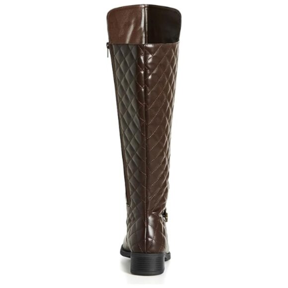 Avenue Cloudwalkers Ivory Tall Riding Boot Size 10W Wide Fit, BROWN - Picture 4 of 5